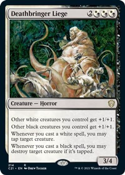 Deathbringer Liege Commander 2021 Magic card