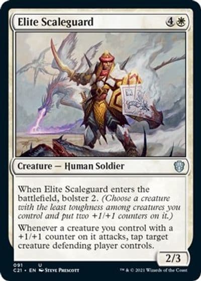 Elite Scaleguard Commander 2021 Magic card