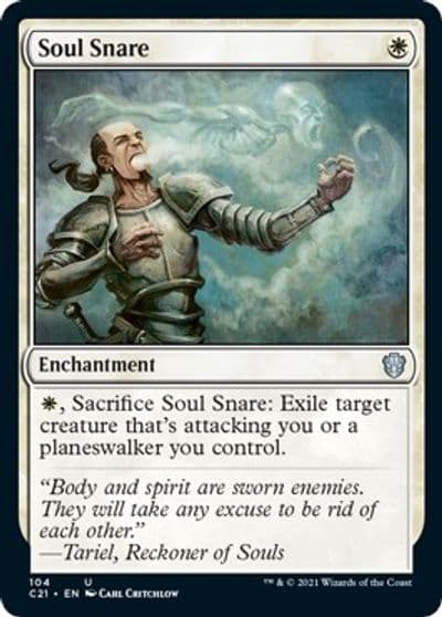 Soul Snare Commander 2021 Magic card