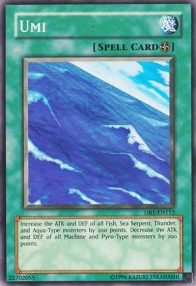 Umi Dark Beginning 1 Yu-Gi-Oh! card