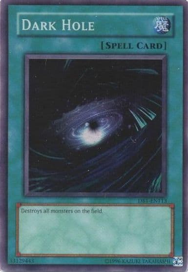 Dark Hole Dark Beginning 1 Yu-Gi-Oh! card