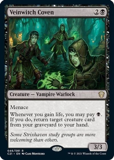 Veinwitch Coven Commander 2021 Magic card