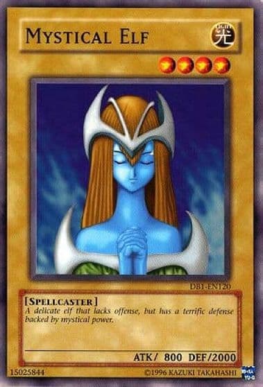 Mystical Elf Dark Beginning 1 Yu-Gi-Oh! card