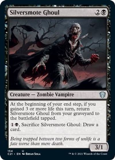 Silversmote Ghoul Commander 2021 Magic card