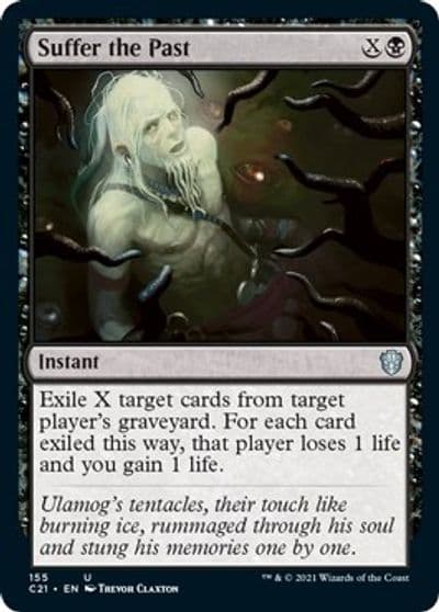 Suffer the Past Commander 2021 Magic card