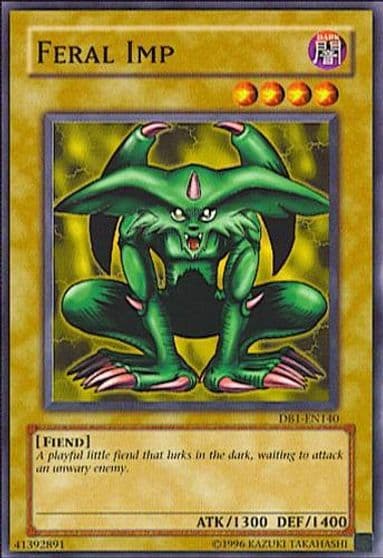 Feral Imp Dark Beginning 1 Yu-Gi-Oh! card