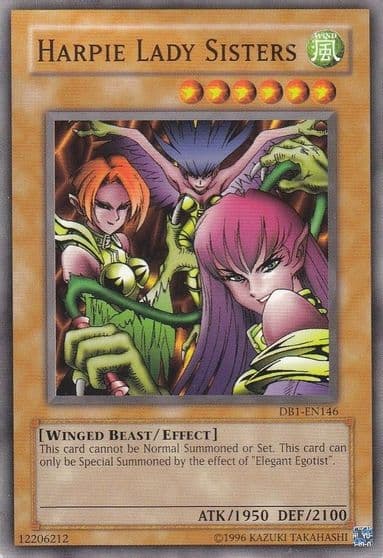 Harpie Lady Sisters Dark Beginning 1 Yu-Gi-Oh! card