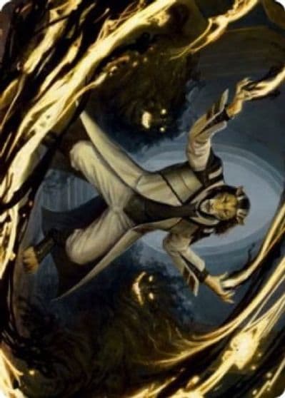 Leonin Lightscribe Art Card Art Series: Strixhaven Magic card
