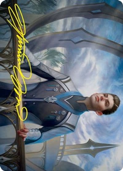 Star Pupil Art Card Gold Stamped Signature Art Series: Strixhaven Magic card