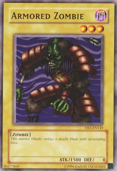 Armored Zombie Dark Beginning 1 Yu-Gi-Oh! card