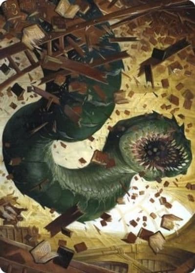 Bookwurm Art Card Art Series: Strixhaven Magic card