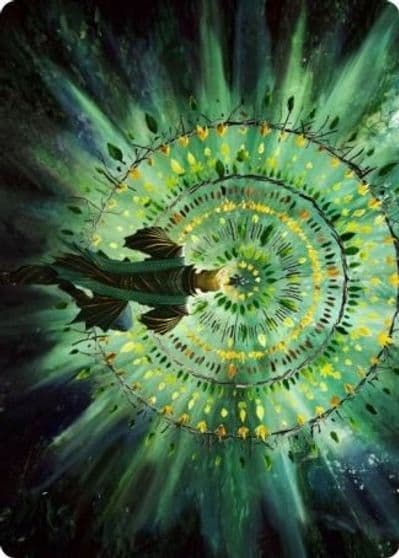 Verdant Mastery Art Card Art Series: Strixhaven Magic card