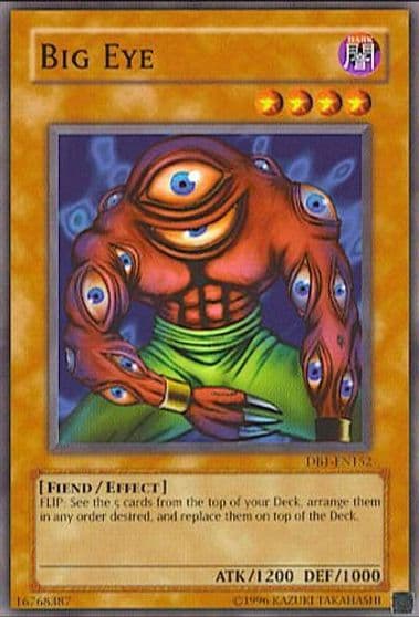 Big Eye Dark Beginning 1 Yu-Gi-Oh! card