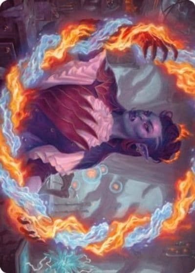 Rootha Mercurial Artist Art Card Art Series: Strixhaven Magic card