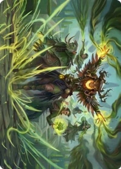 Witherbloom Command Art Card Art Series: Strixhaven Magic card