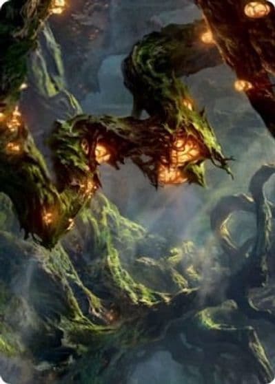 Forest Art Card Art Series: Strixhaven Magic card