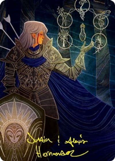 Revitalize Art Card Gold Stamped Signature Art Series: Strixhaven Magic card
