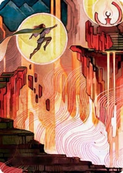 Thrill of Possibility Art Card Art Series: Strixhaven Magic card