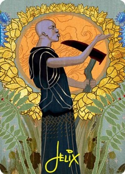 Cultivate Art Card Gold Stamped Signature Art Series: Strixhaven Magic card