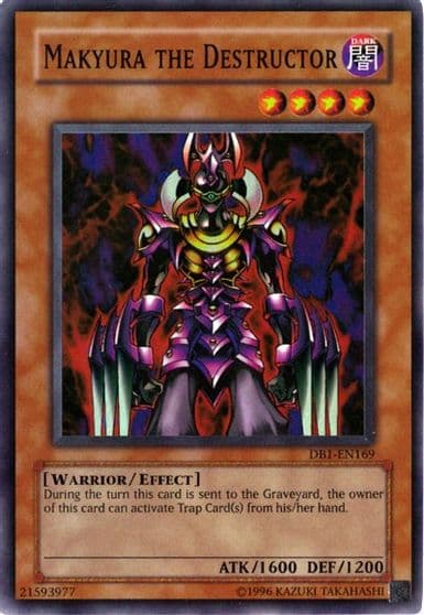 Makyura the Destructor Dark Beginning 1 Yu-Gi-Oh! card