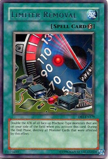 Limiter Removal Dark Beginning 1 Yu-Gi-Oh! card