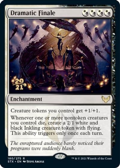 Dramatic Finale Prerelease Cards Magic card