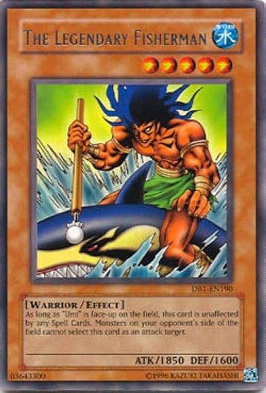 The Legendary Fisherman Dark Beginning 1 Yu-Gi-Oh! card