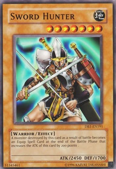 Sword Hunter Dark Beginning 1 Yu-Gi-Oh! card