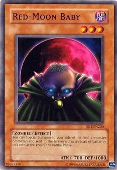 Red Moon Baby Dark Beginning 1 Yu-Gi-Oh! card