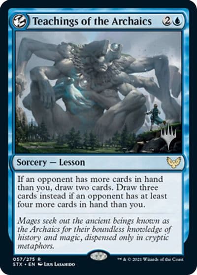 Teachings of the Archaics Promo Pack: Strixhaven Magic card