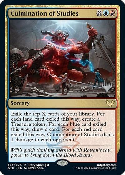 Culmination of Studies Promo Pack: Strixhaven Magic card