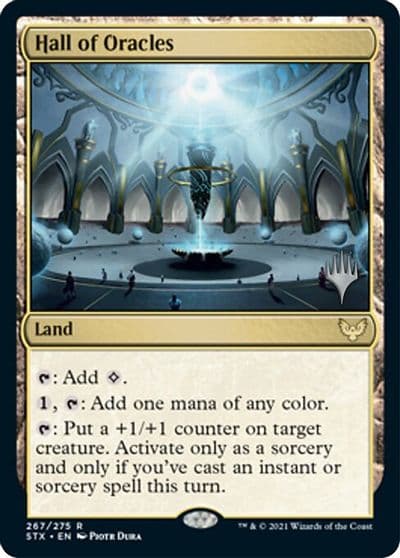 Hall of Oracles Promo Pack: Strixhaven Magic card