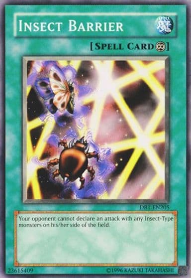 Insect Barrier Dark Beginning 1 Yu-Gi-Oh! card