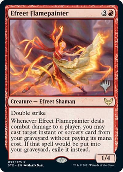 Efreet Flamepainter Promo Pack: Strixhaven Magic card