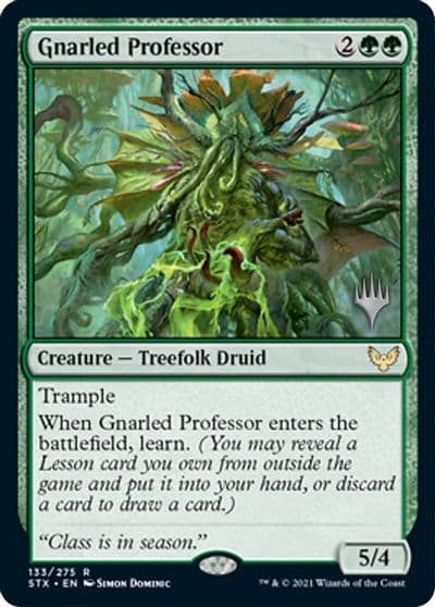 Gnarled Professor Promo Pack: Strixhaven Magic card