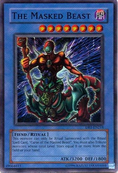 The Masked Beast Dark Beginning 1 Yu-Gi-Oh! card