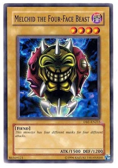 Melchid the Four Face Beast Dark Beginning 1 Yu-Gi-Oh! card