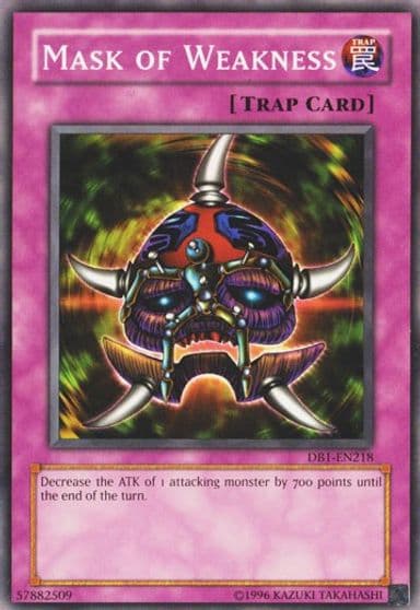 Mask of Weakness Dark Beginning 1 Yu-Gi-Oh! card