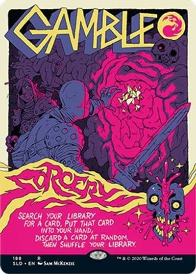 Gamble Secret Lair Drop Series Magic card