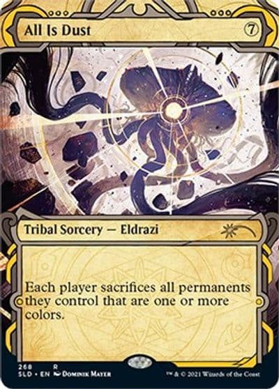 All Is Dust Secret Lair Drop Series Magic card