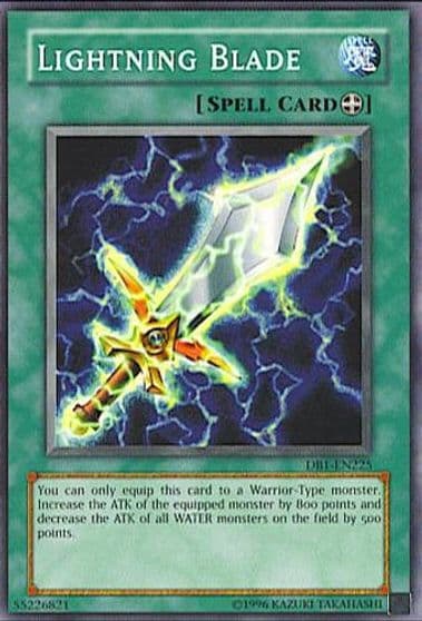 Lightning Blade Dark Beginning 1 Yu-Gi-Oh! card