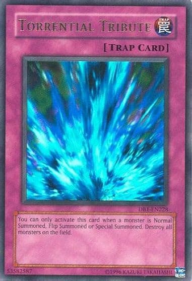Torrential Tribute Dark Beginning 1 Yu-Gi-Oh! card
