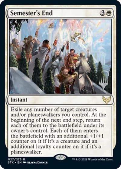 Semesters End Promo Pack: Strixhaven Magic card