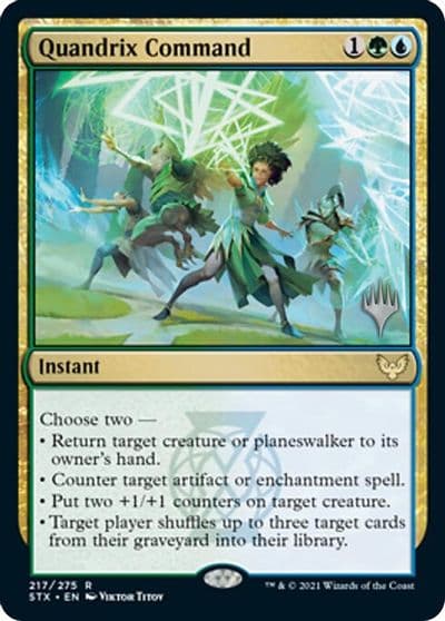 Quandrix Command Promo Pack: Strixhaven Magic card