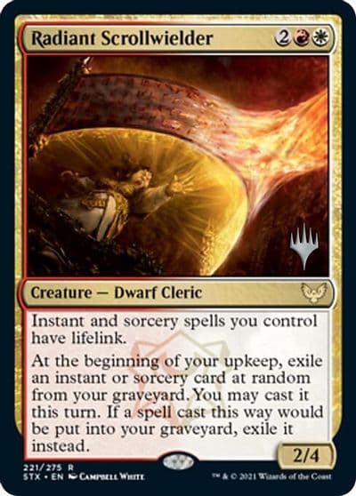 Radiant Scrollwielder Promo Pack: Strixhaven Magic card