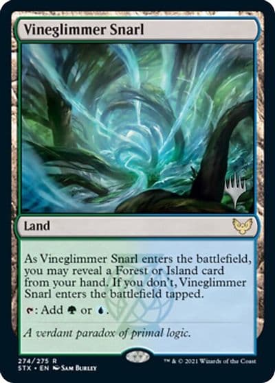 Vineglimmer Snarl Promo Pack: Strixhaven Magic card