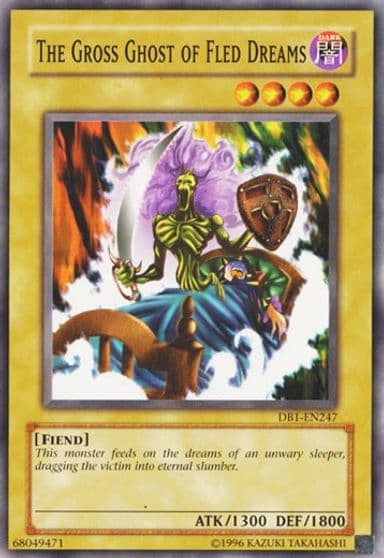 The Gross Ghost of Fled Dreams Dark Beginning 1 Yu-Gi-Oh! card