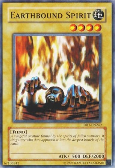Earthbound Spirit Dark Beginning 1 Yu-Gi-Oh! card