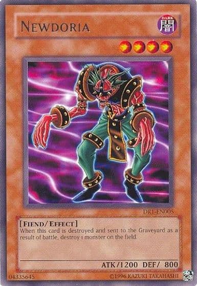 Newdoria Dark Revelation Volume 1 Yu-Gi-Oh! card