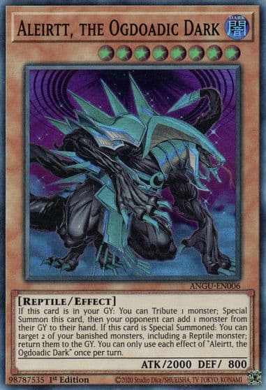 Aleirtt the Ogdoadic Dark Ancient Guardians Yu-Gi-Oh! card